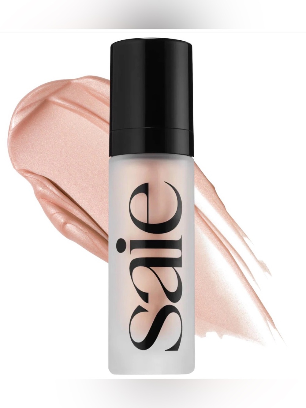 Saie Glowy Super Gel Lightweight Dewy Highlighter, Roseglow color